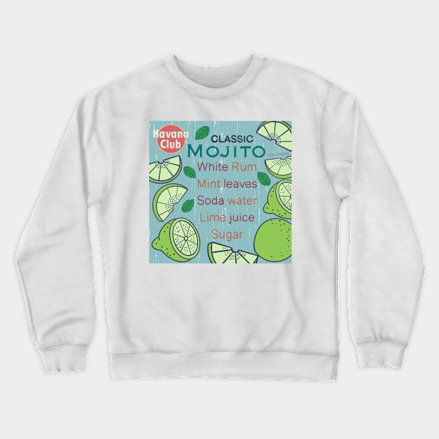 Mojito Crewneck Sweatshirt by EV Visuals